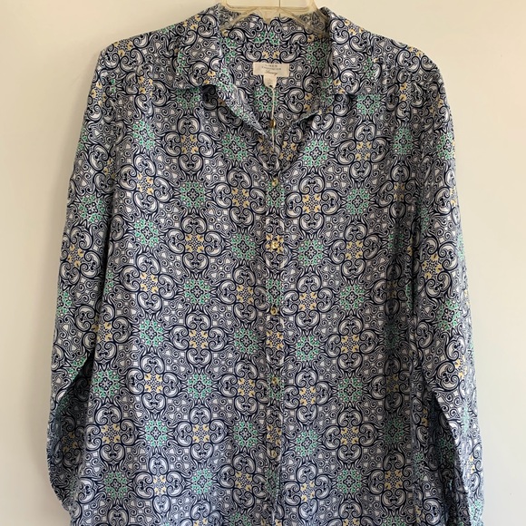 Linen Charter Club Luxury shirt - sz L - Picture 4 of 11